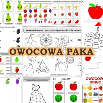 owocowa paka logopedyczna