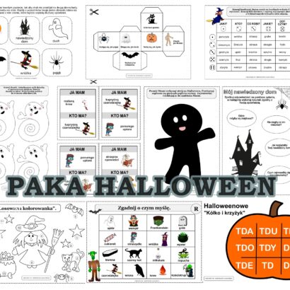 logopedyczna paka halloween