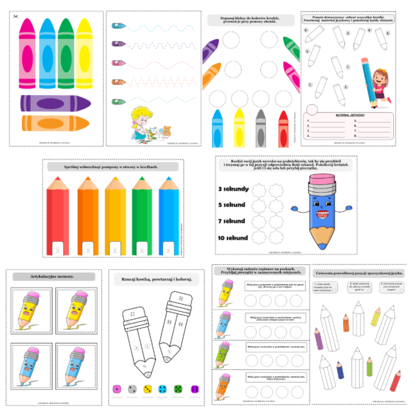 Zestaw zajęciowy KREDKA