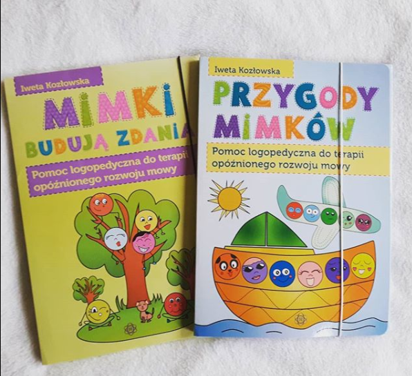 Dwie teczki publikacji "Mimki".