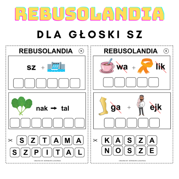 Rebusolandia dla głoski sz