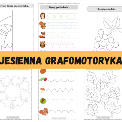 jesienna grafomotoryka