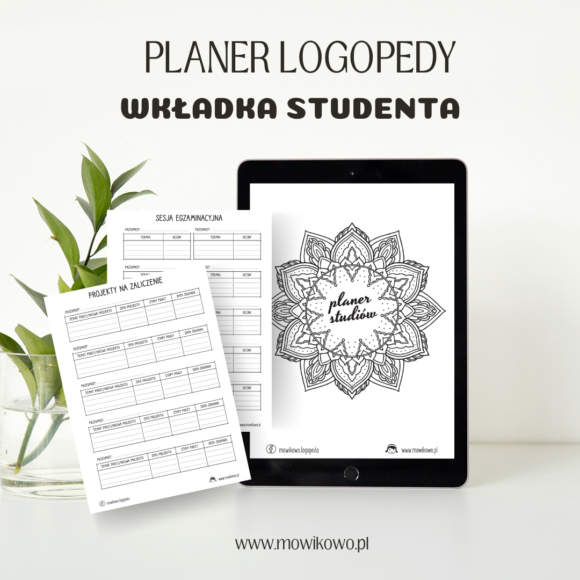 Planer Wkładka Studenta