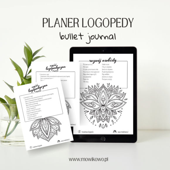 Planer Logopedy bullet journal - obrazek 4