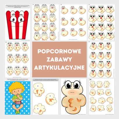 Popcornowe Zabawy Artykulacyjne